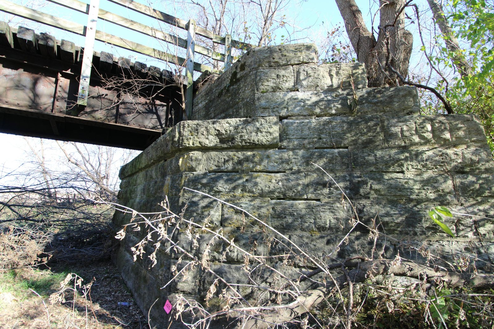 East abutment